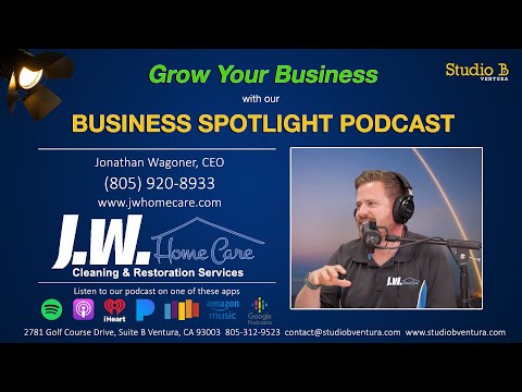 The Business Spotlight Podcast welcomes Jonathan Wagoner, CEO of JW Home Care to our podcast.
